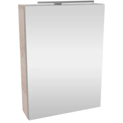 Gäste-WC Spiegelschrank rechts SBC 500 x 680 x 153 mm Alaska-Eiche*Fackelmann Best