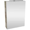 Gäste-WC Spiegelschrank rechts SBC 500 x 680 x 153 mm Steinesche*Fackelmann Online