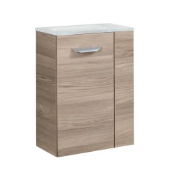 Fackelmann Gäste-WC Waschtischunterschrank links SBC 440 x 600 x 243 mm Steinesche