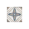 Feinsteinzeug Marrakesh Blue glasiert matt 20 x 20 x 1 cm^