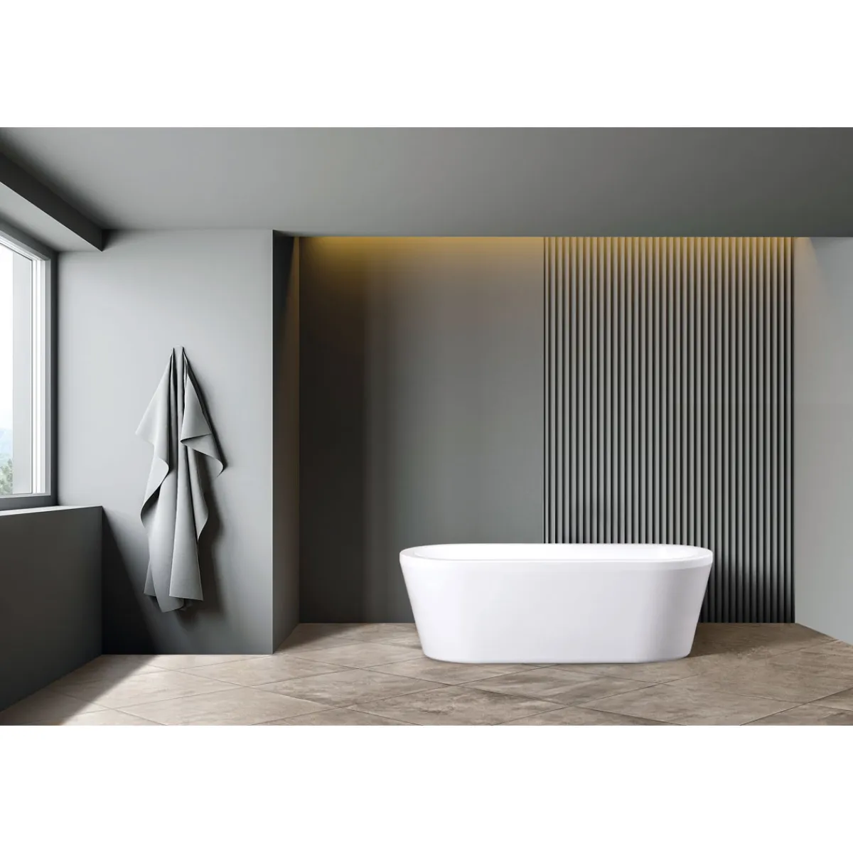 Feinsteinzeug Store Cement grau 60 x 60 cm^ Discount