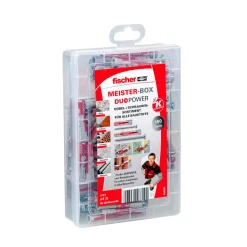 Sortimentsbox DuoPower kurz/lang mit Schraube 150-teilig^Fischer Outlet