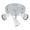 Flector Spotserie Retro White weiß-chrom GU10