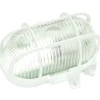 Flector Technik Oval-Wandleuchte weiß