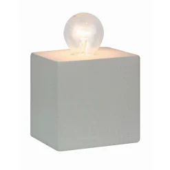 Flector Tischleuchte Cemento 10 x 8 x 10 cm eckig