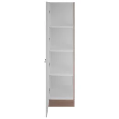 Flex-Well Küchen-Geschirrschrank „Samoa“, 50x200x57,1 cm, weiß/Sonoma Eiche