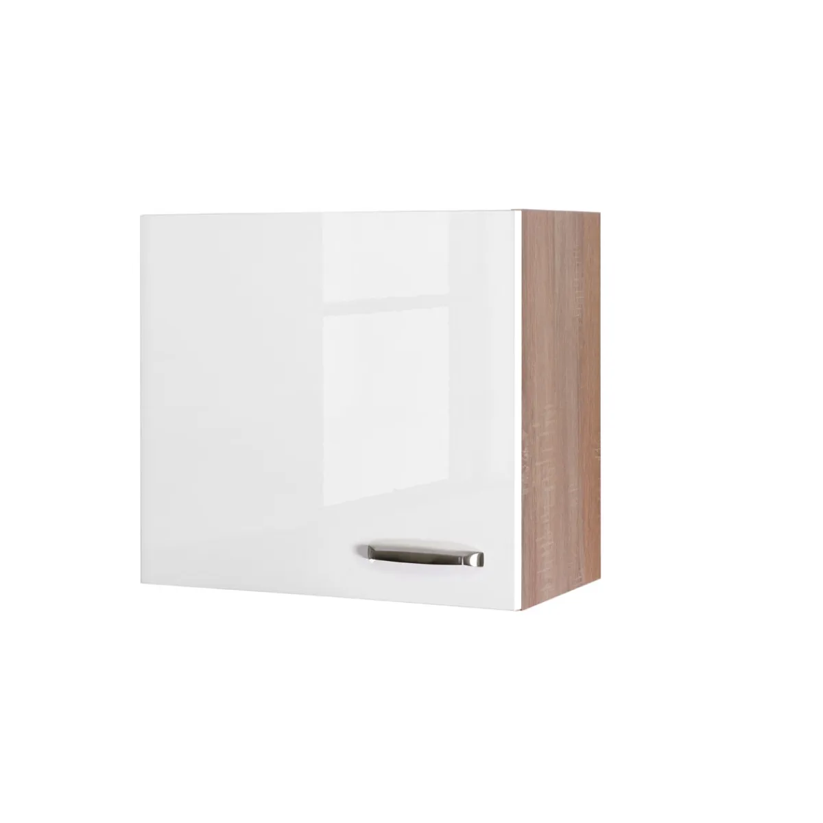 Flex-Well Küchenoberschrank „Valero“, 60x54,8x32 cm, weiß/Sonoma Eiche