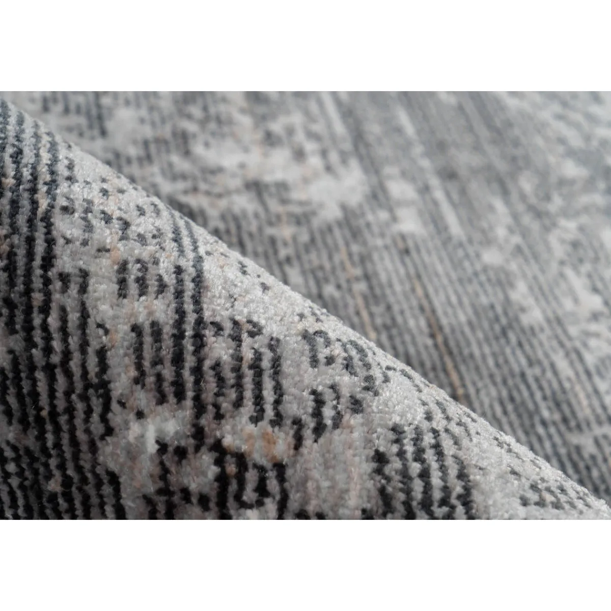 Fransenteppich „Baroque 700“, anthrazit^ Sale