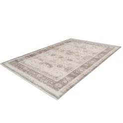 Fransenteppich „Baroque 1000“, beige