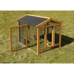 Freigehege Appartment Pro 115 x 90 x 85 cm braun^ Outlet
