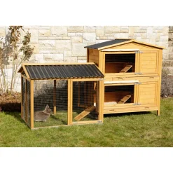 Freigehege Appartment Pro 115 x 90 x 85 cm braun^ Outlet