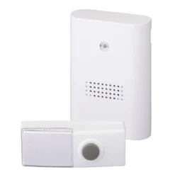 Funkgong-Set HX Plug-in 100 m reinweiß