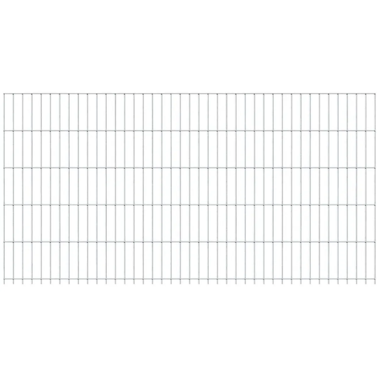 Alberts GAH Doppelstabmatte 6/5/6 feuerverzinkt 250 x 103 cm