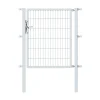 Alberts GAH Stabgitter-Einzeltor feuerverzinkt 1000 x 1200/1700 mm zum Einbetonieren