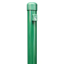 GAH Zaunpfosten für Maschendraht grün verkürzt Höhe 965 mm Stärke 34 mm für Geflechtshöhe 800 mm Höhe 96,5 cm*Alberts New