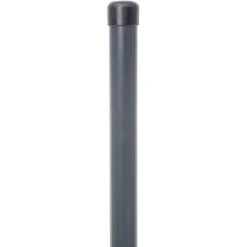 Alberts GAH Zaunpfosten ungebohrt zinkphosphatiert anthrazit 34 mm 1225 mm