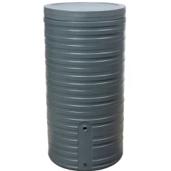 Garantia Regentonne Nordic 2in1 300 Liter graphite grey inkl. Deckel