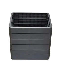Garantia Hochbeet ERGO QUADRO M 75 Stone inkl FLORA
