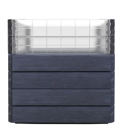 Hochbeet ERGO QUADRO Turbo L 75 Wood inkl FLORA*Garantia Online