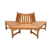 Garden Pleasure Baumbankhälfte ONTARIO Eukalyptus, natur lackiert* New