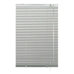 Gardinia Aluminium-Jalousie 60 x 130 cm silber
