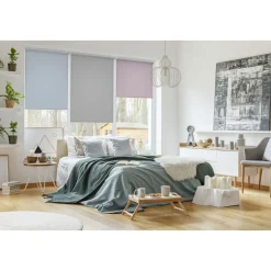 Easyfix Rollo Uni 75 x 150 cm steingrau*Gardinia Best