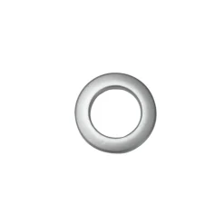 Stoffösen klein silber-matt 4,6 / 2,8 cm*Gardinia