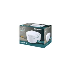 Tiefspül Wand-WC iCon spülrandlos inkl WC-Sitz^Geberit Discount