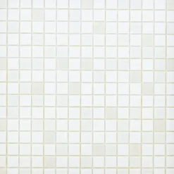 Glasmosaik White Mix 32,7 x 32,7 x 0,4 mm