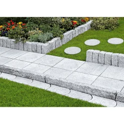 Granit-Mähkante 25 x 10-12 cm^