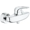 Einhand-Brausebatterie Eurostyle S-Size Hebel offen^Grohe Hot