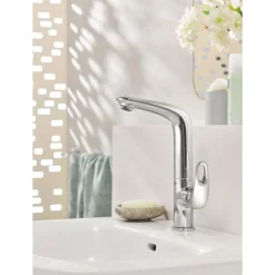 Einhand-Waschtischbatterie Eurostyle L-Size Hebel offen*Grohe Best