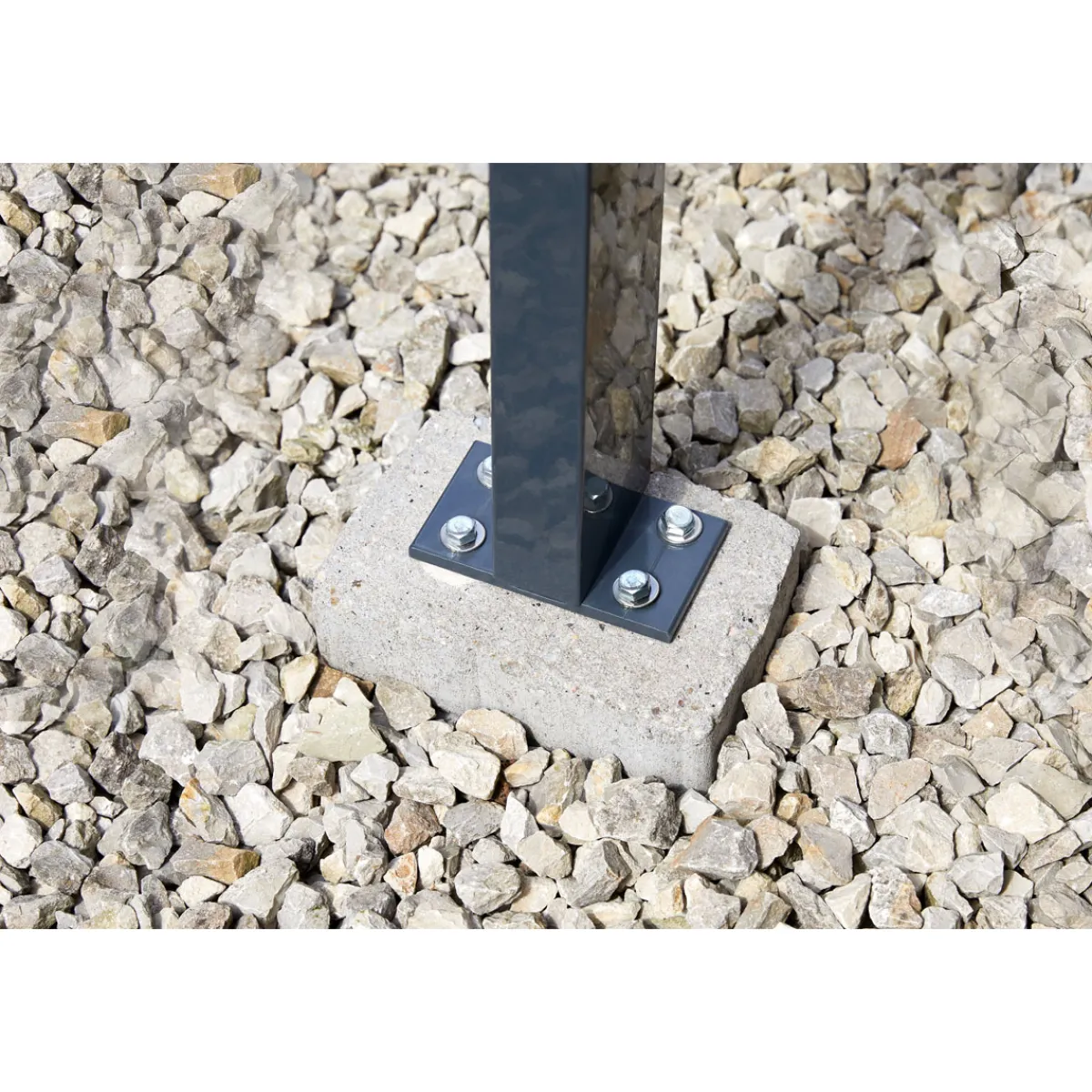 gutta Terrassenüberdachung Standard anthrazit 306 x 406 cm