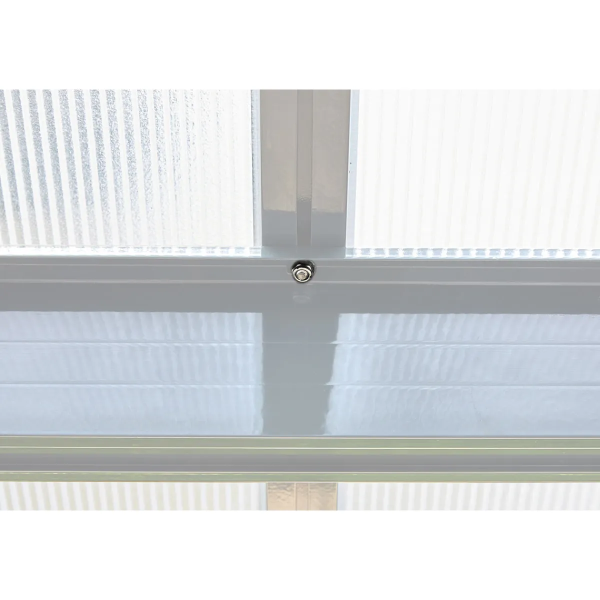 gutta Terrassenüberdachung Standard weiß 426 x 406 cm