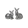 Hase 15,5 x 8 x 13 cm silber 2 Designs^ Discount