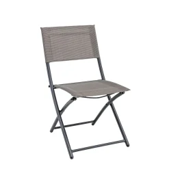 Balkon-Set Brüssel anthrazit bestehend aus 2 Stühlen und 1 Tisch^Haveson Clearance