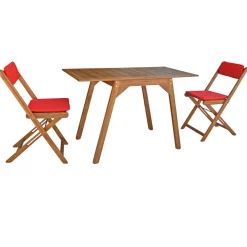 Balkonstuhl Rhodos 41,5 x 81 x 55 cm Eukalyptus*Haveson Outlet