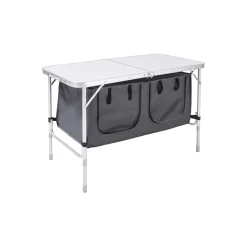 Camping-Tisch mit Ablagefächern^Haveson Outlet
