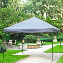 Faltpavillon LxBxH ca 298 x 295 x 272 cm grau*Haveson New
