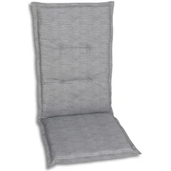 Haveson Sitzauflage Hochlehner 118x48x4cm hellgrau