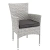Stapelsessel Milano mit Sitzkissen*Haveson Best