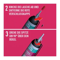Henkel Dichtstoff Füllen und Ausbessern 100 ml weiß*Sista Online