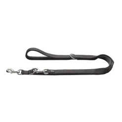 Divo Verstellbare Führleine 25/200 grau/grau*Hunter Outlet