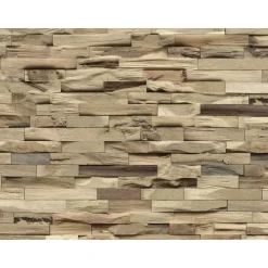 Wandverkleidung Beachwood Heavea Natural 10er-Set*Indo Clearance