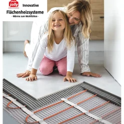 Elektrische Fußbodenheizung Elektrotherm 1 m²^Jollytherm Discount