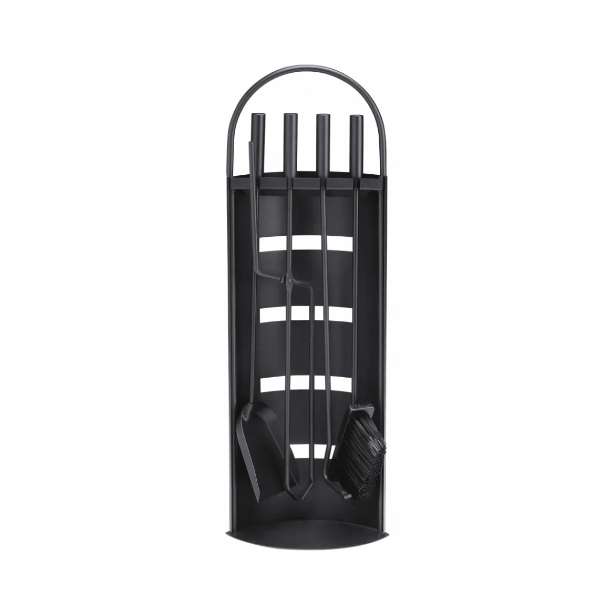 Kaminbesteck 4tlg Stahl schwarz beschichtet*MyFireTool Sale
