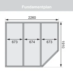 Saunahaus- Set „Mikka“ terragrau mit Ofen 9 kW Bio ext. Steuerung*Karibu New