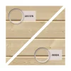 Fußboden für Sockelmaß 238 x 213 cm naturbelassen*Karibu Online
