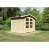 Gartenhaus Amberg 3 naturbelassen*Karibu Discount