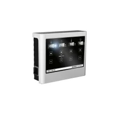 Karibu Sauna-Biokombiofen 9 kW inkl Steuergerät silber